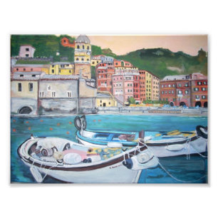 Vernazza Harbour, Cinque Terre Photo