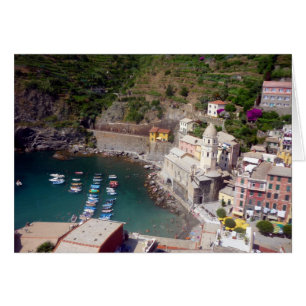 vernazza harbour italy