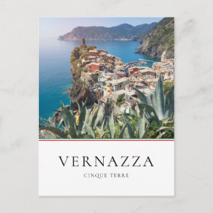 Vernazza town in the Cinque Terre, Italy Postcard