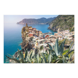 Vernazza town in the Cinque Terre Photo Print