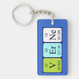Verne periodic table name keyring