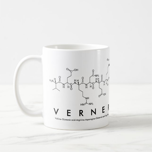 Verner peptide name mug (Left)