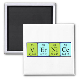 Vernice periodic table name magnet
