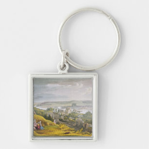 Vernon, from 'Views on the Seine', engraved by Tho Key Ring