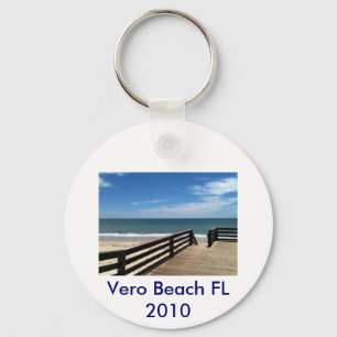 Vero Beach 2010 jGibney The MUSEUM Zazzle Key Ring