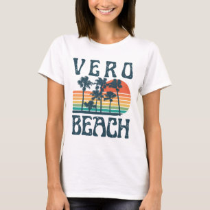 Vero Florida Beach Summer Vacation Vintage T-Shirt