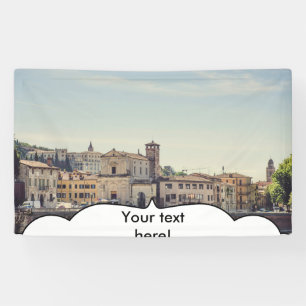 Verona architecture, Italy Banner