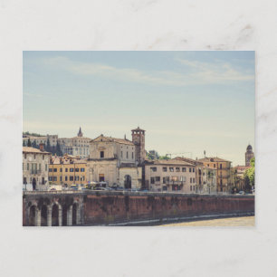 Verona architecture, Italy Postcard