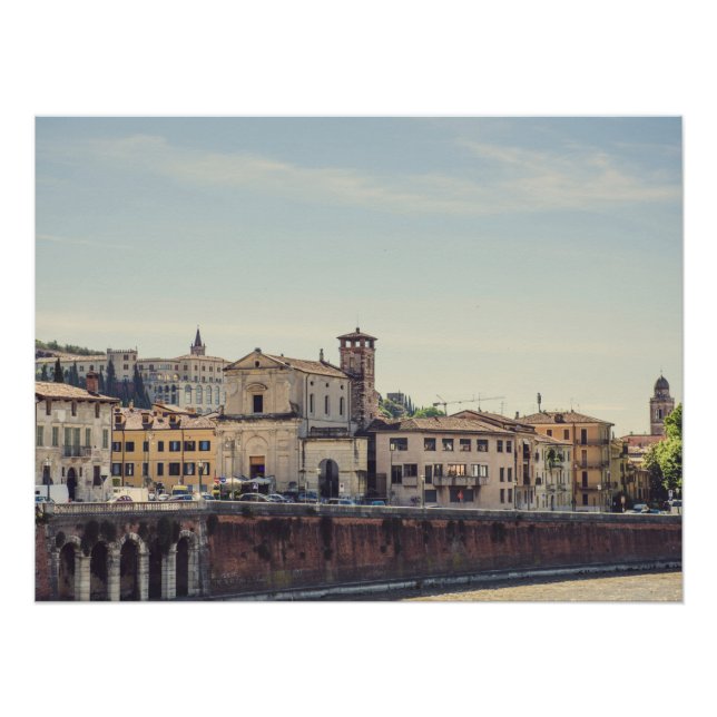 Verona architecture, Italy Poster (Front)