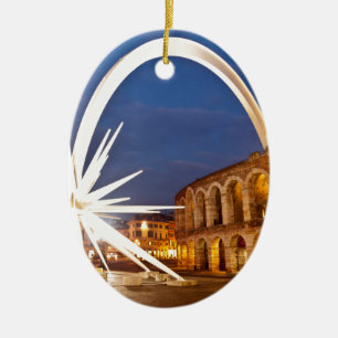 Verona Arena with Starburst Ceramic Tree Decoration