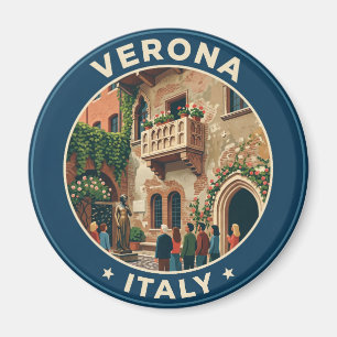 Verona Balcony Italy Magnet