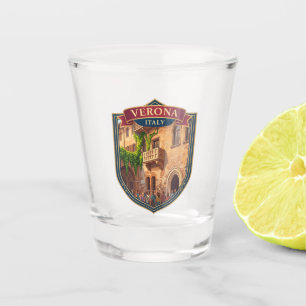 Verona Balcony Italy Shot Glass