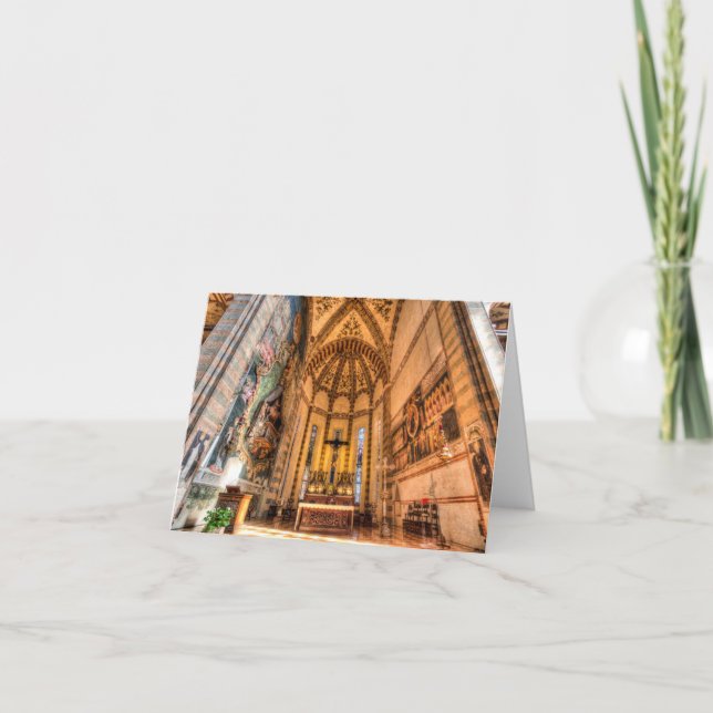 Verona Basilica Architecture Card (Front)