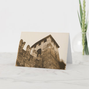 Verona, Italy - Castle Greeting Card