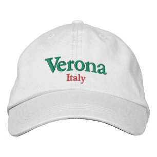 Verona Italy City Pride Embroidered Hat