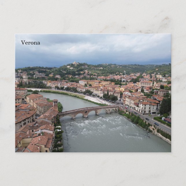 Verona Italy Postcard (Front)