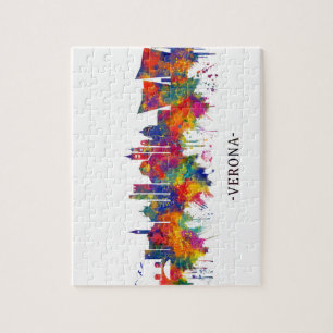 Verona Italy Skyline Jigsaw Puzzle