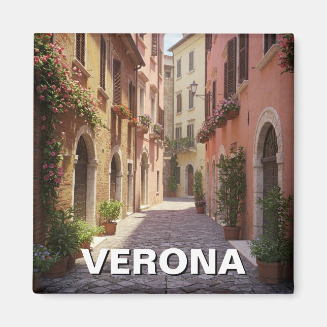 Verona Italy Travel Magnet (Front)