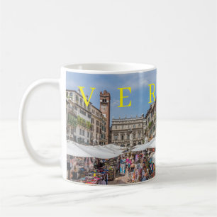 Verona Piazza Erbe coffee mug