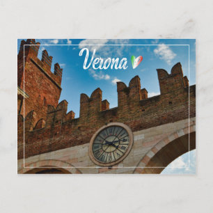Verona, Portoni della Bra gateway, Italy Postcard