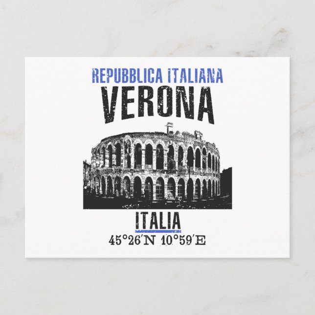Verona Postcard (Front)