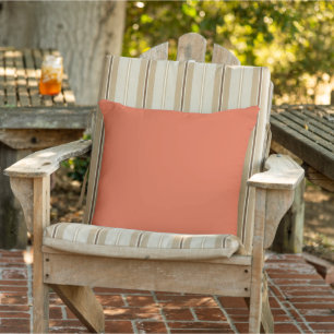 Verona Sunset Orange Solid Colour Cushion