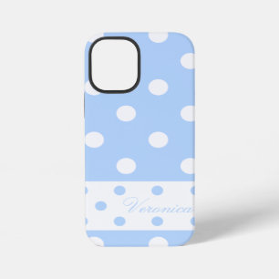 Veronica - Cute Polka Dots With Your Name - iPhone Case