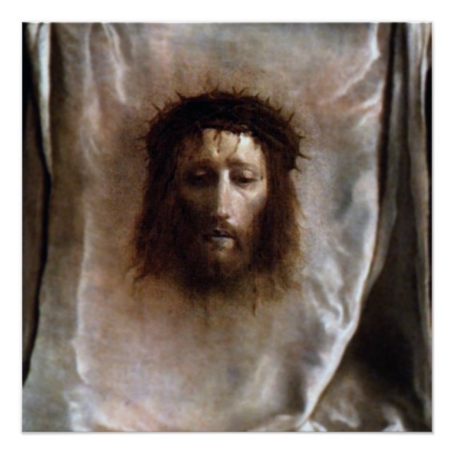 VERONICA'S VEIL, THE HOLY FACE OF JESUS. POSTER (Front)