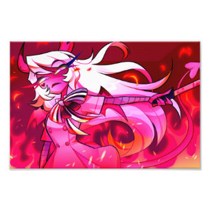 Verosika Halloween Slasher   Helluva Boss   Photo Print