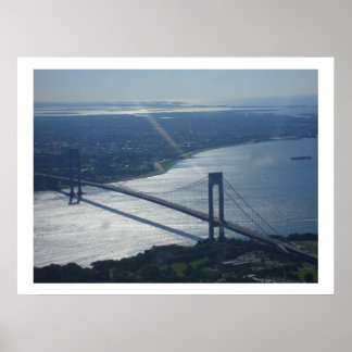 Verrazano Narrows Bridge Poster