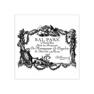 Versailles - Mariage - Wedding Rubber Stamp