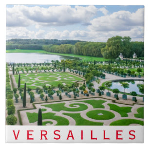 Versailles Palace Gardens ceramic tile