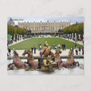 Versailles, Paris. Postcard