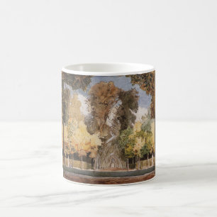 Versailles Park in Autumn (by Konstantin Somov) Coffee Mug