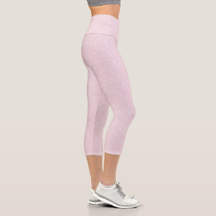 Versatile Blush Pink Floral Capris