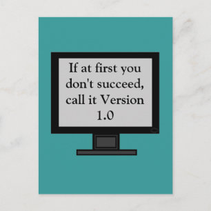 Version 1.0 Postcard