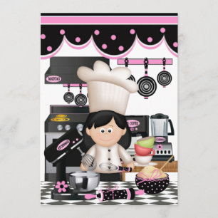 Version 7 Culinary Recipe Cards / Invitation - SRF