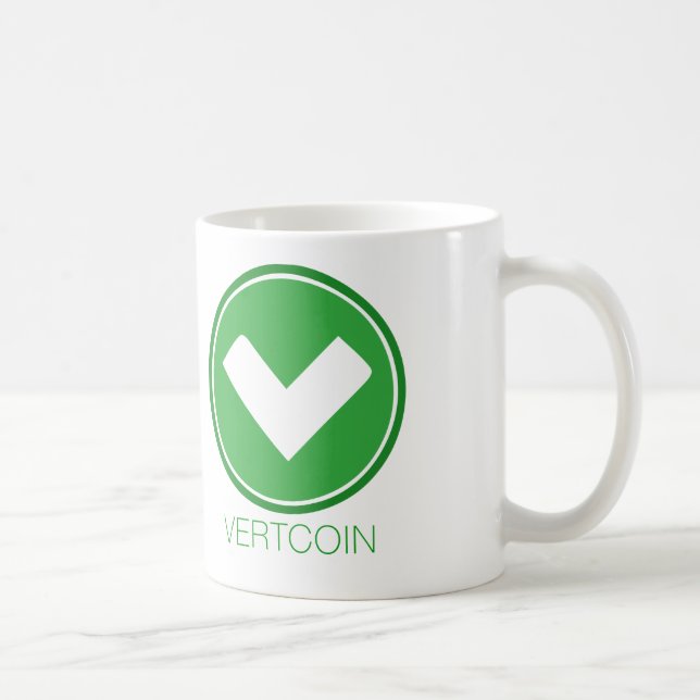 Vertcoin classic mug (Right)