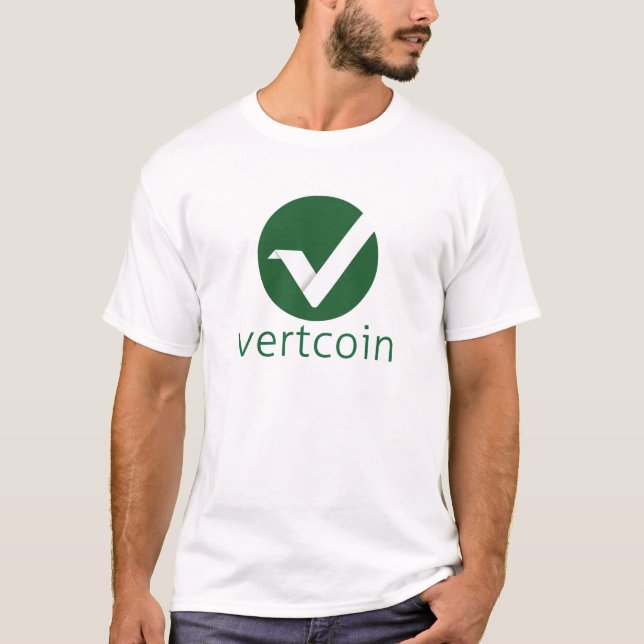 Vertcoin (VTC) basic t-shirt (Front)