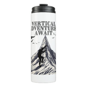 Vertical Adventures Await Thermal Tumbler