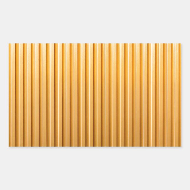 vertical amarillo rectangular sticker (Front)