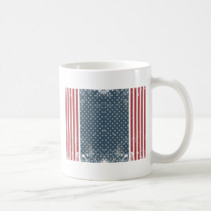 vertical american flag coffee mug