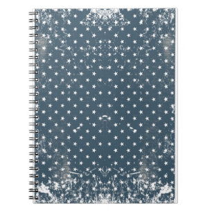 vertical american flag notebook