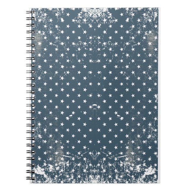 vertical american flag notebook (Front)