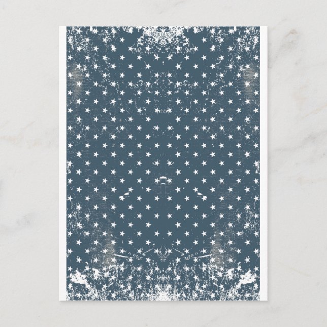 vertical american flag postcard (Front)