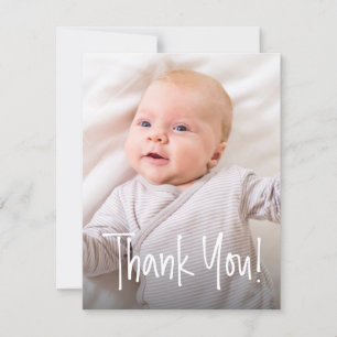 Vertical Baby Shower Birth Announcement Photos