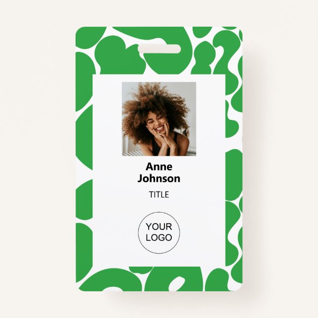 Vertical Badge ID Badge (Front)