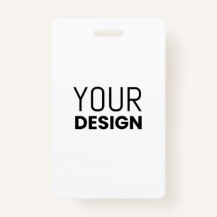 Vertical Badge ID Badge