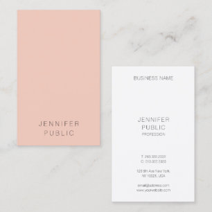 Vertical Business Cards Elegant Modern Simple
