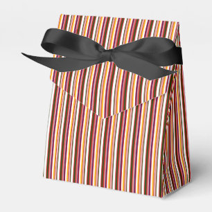 Vertical Candy Stripes Favour Box